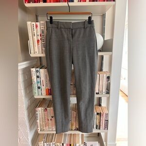 JCREW Kate Kate straight-leg pant in four-season stretch- Grey size 2